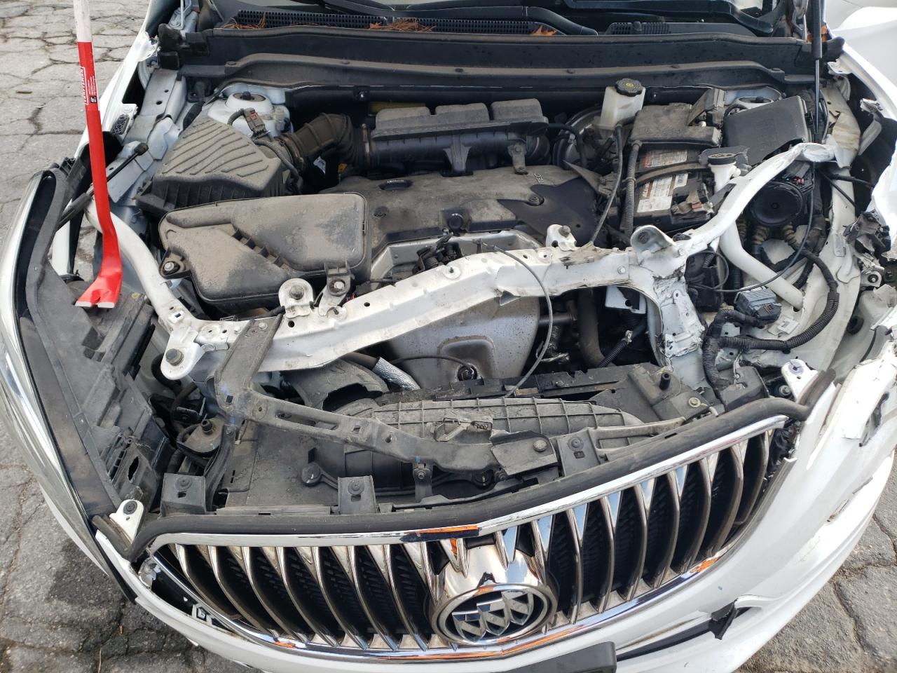 2017 Buick Envision VIN LRBFXBSA7HD102504 Copart auction photo, front end / hail damage thumbnail 12