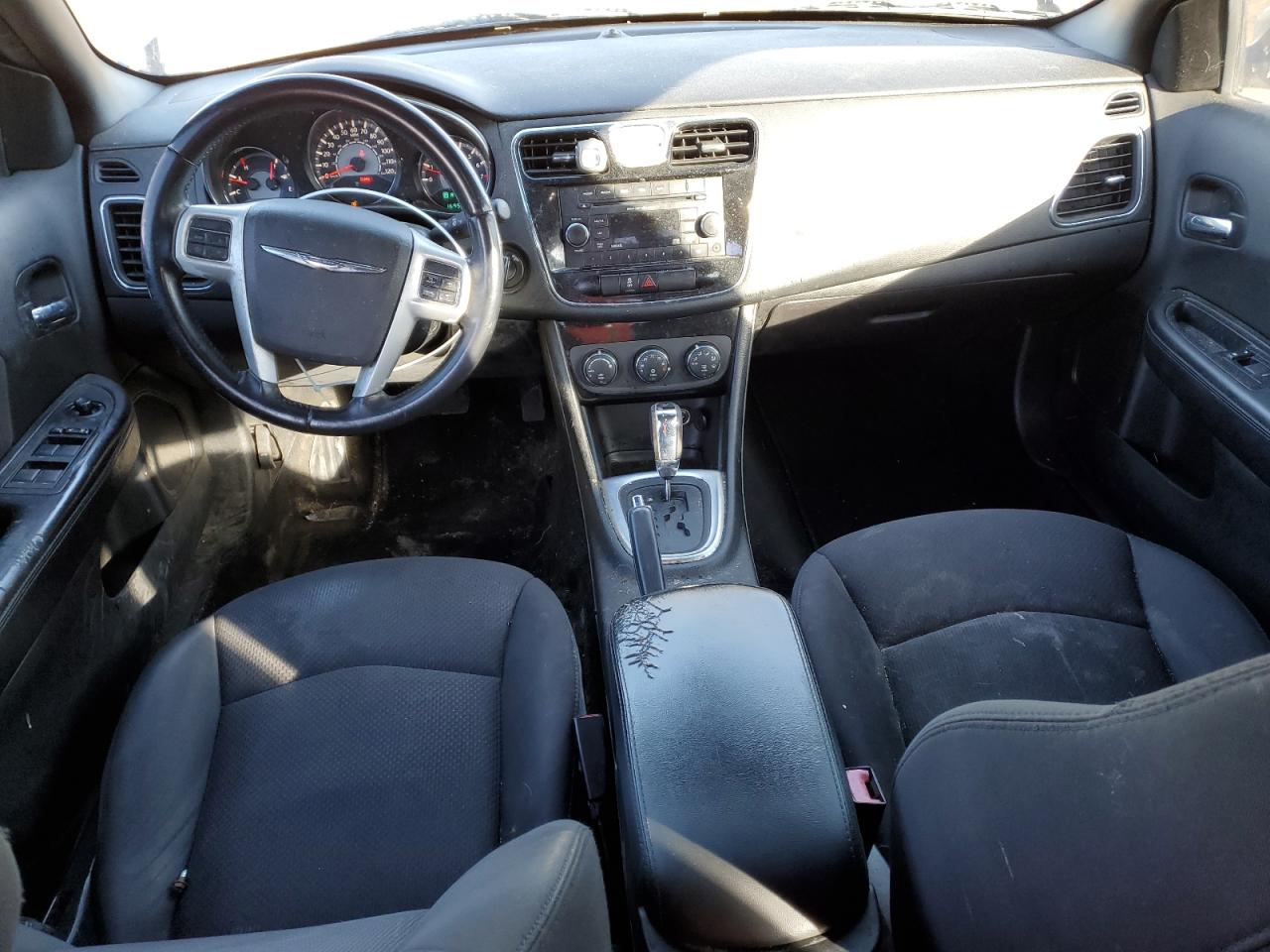 2013 Chrysler 200 VIN 1C3CCBBB7DN763449 Copart auction photo, rear end damage thumbnail 8
