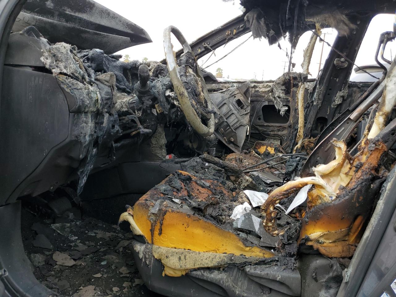 2017 Toyota RAV 4 VIN JTMRJREV9HD063664 Copart auction photo, burn damage thumbnail 7