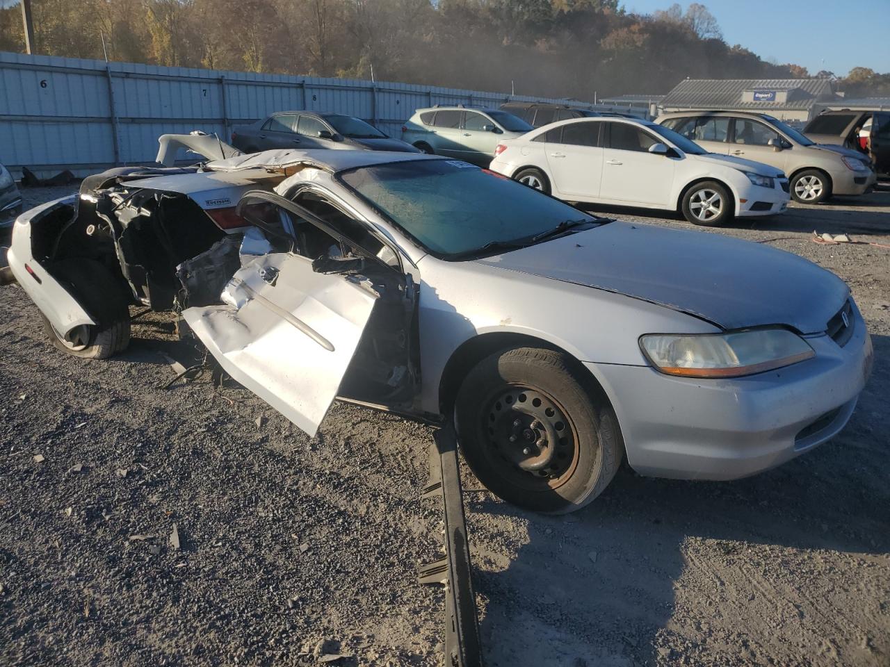 1998 Honda Accord VIN 1HGCG2246WA027390 Copart auction photo, all over damage thumbnail 4