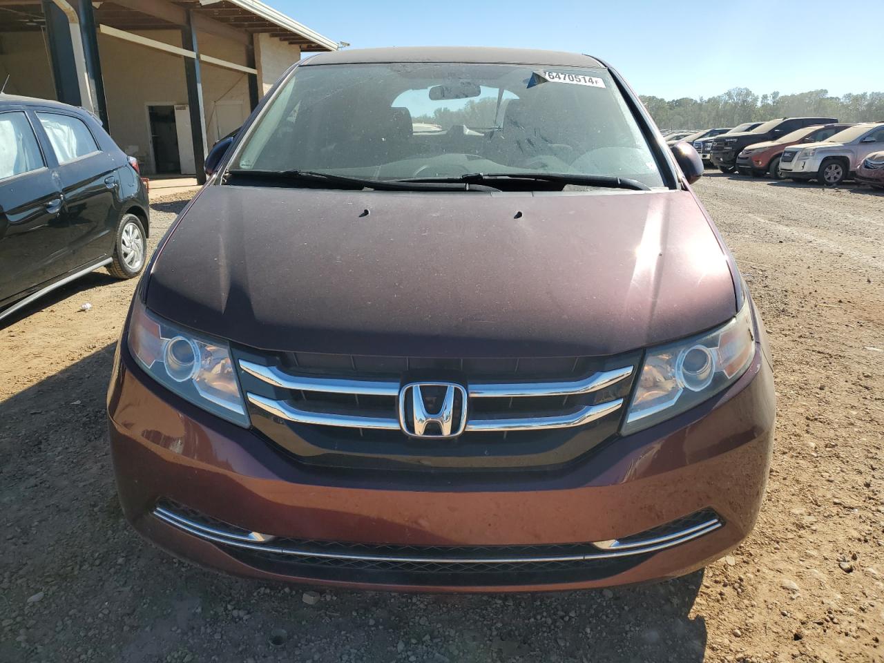 2016 Honda Odyssey VIN 5FNRL5H38GB084509 Copart auction photo, rear end damage thumbnail 5