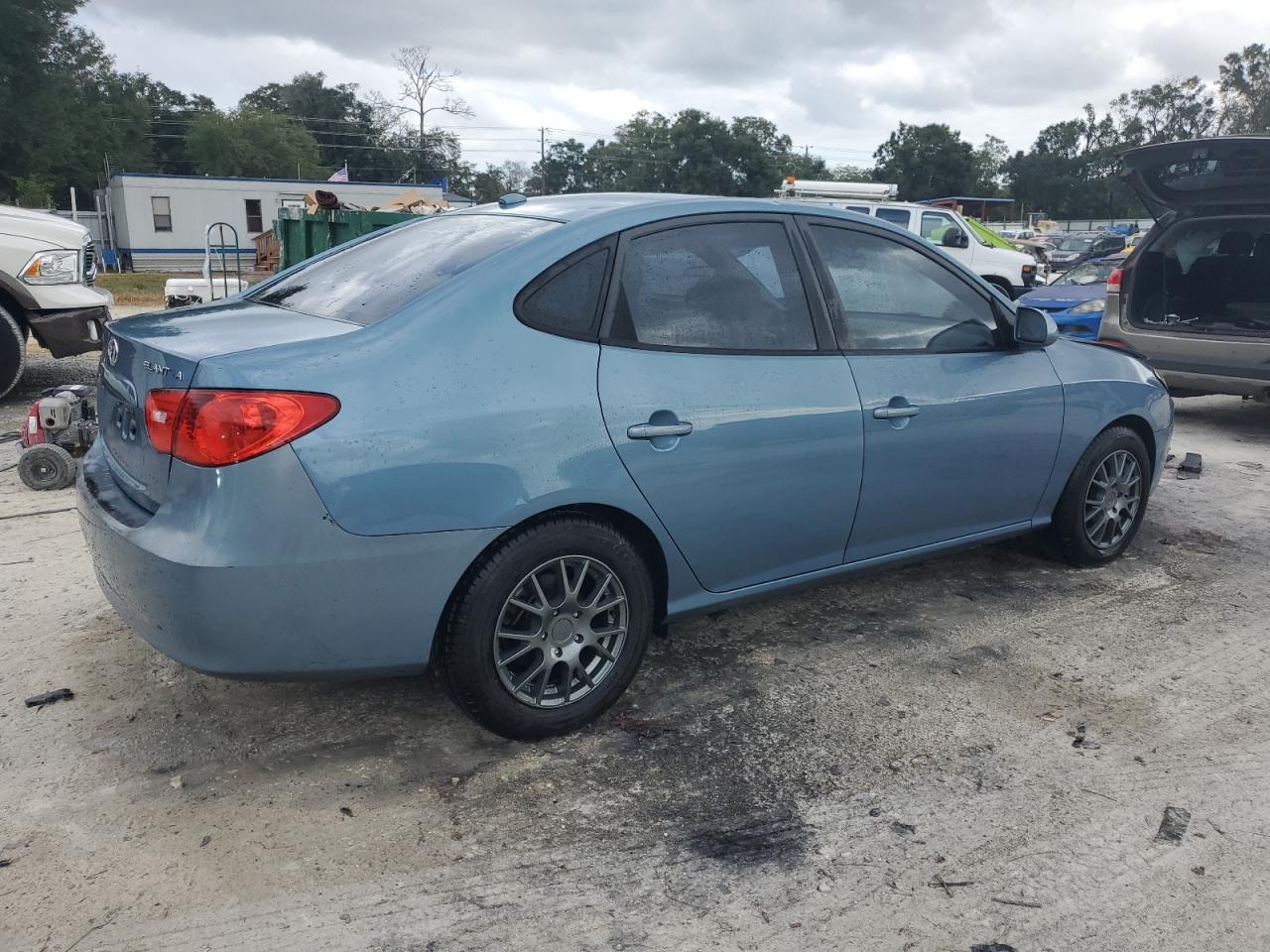 2007 Hyundai Elantra VIN KMHDU46D77U236151 Copart auction photo, front end damage thumbnail 3