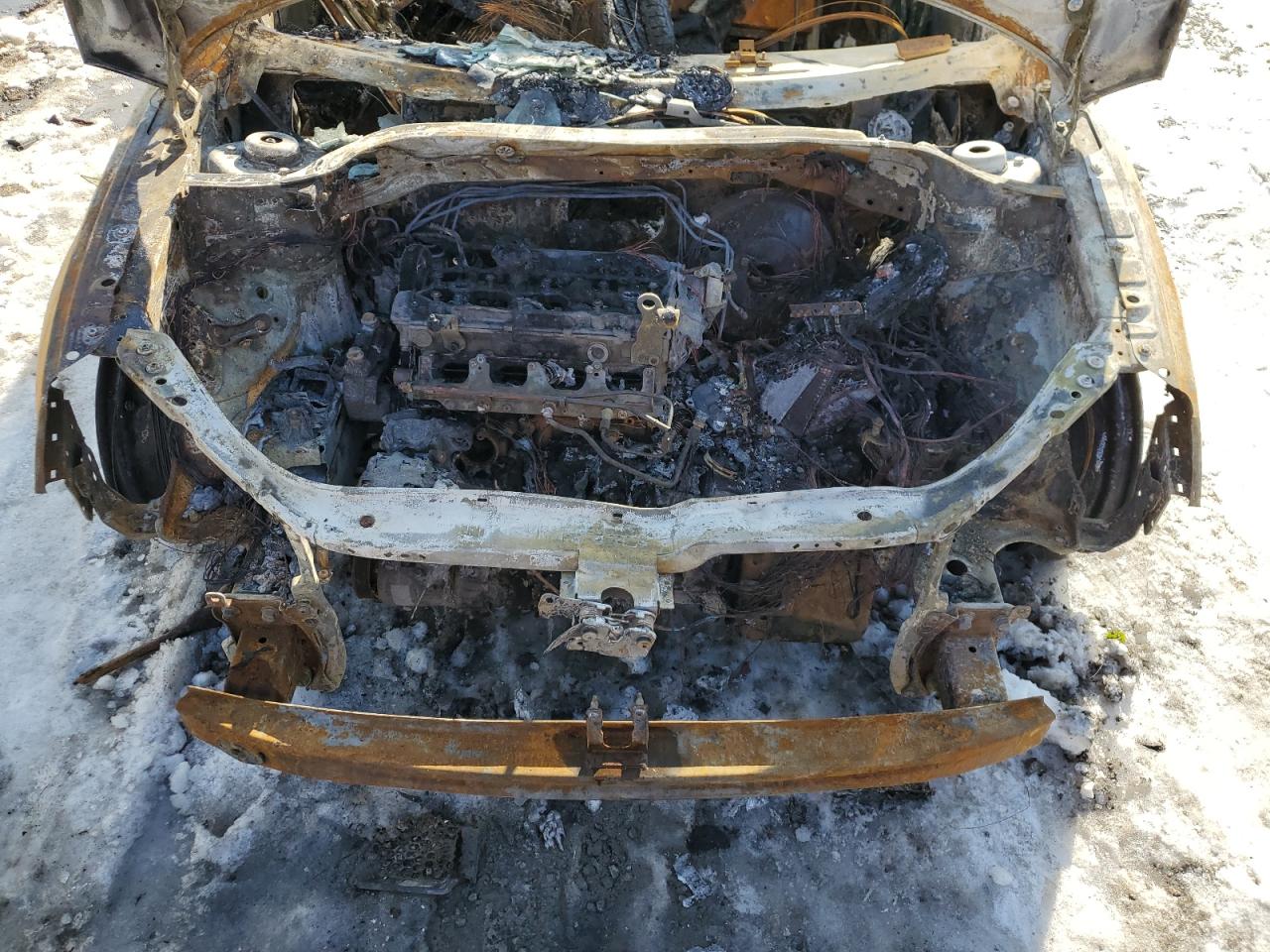 2008 Volkswagen Eos VIN WVWBA71F68V049042 Copart auction photo, burn damage thumbnail 11