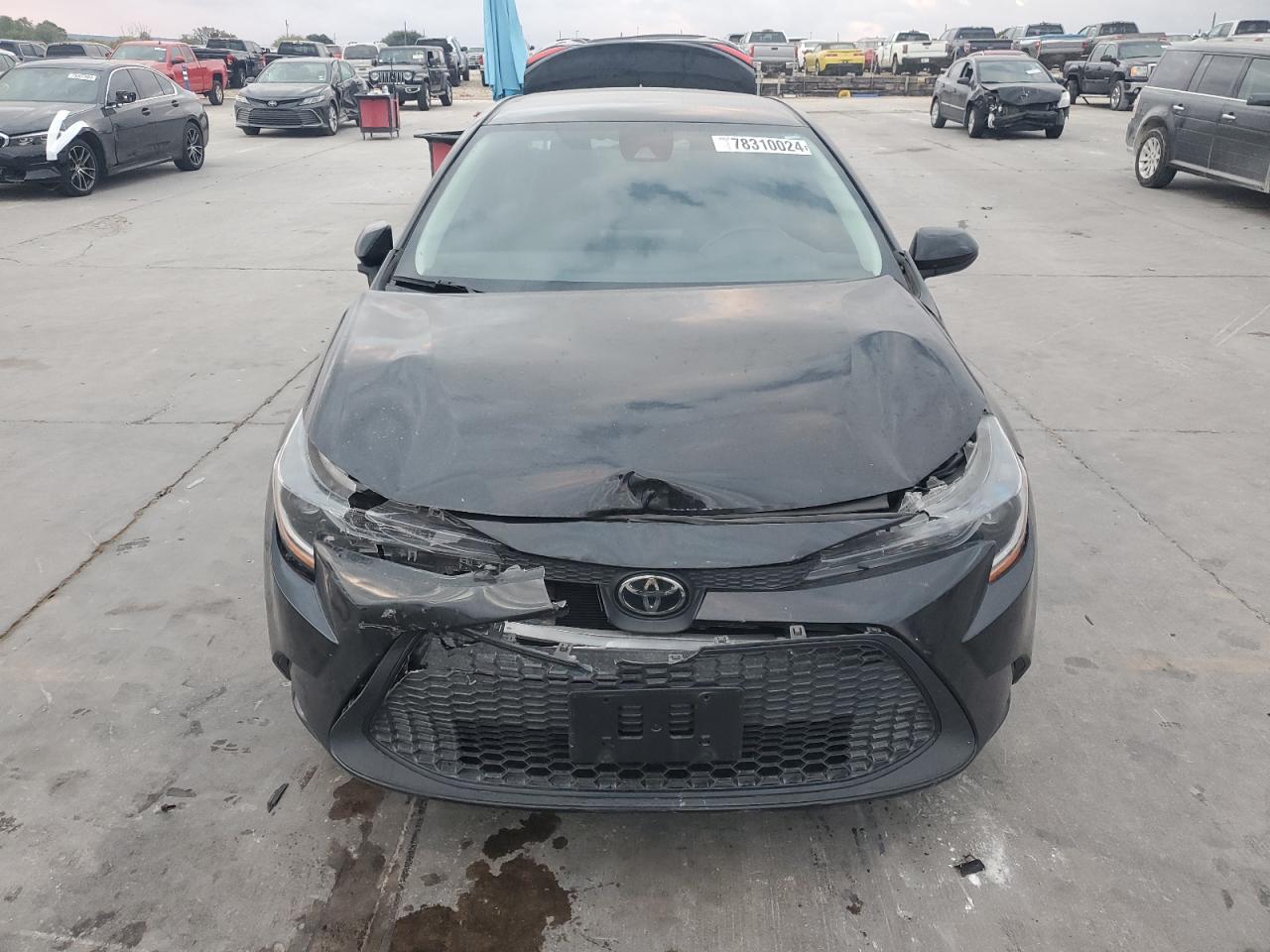 2022 Toyota Corolla VIN 5YFEPMAE3NP377664 Copart auction photo, front end / rear end damage thumbnail 5