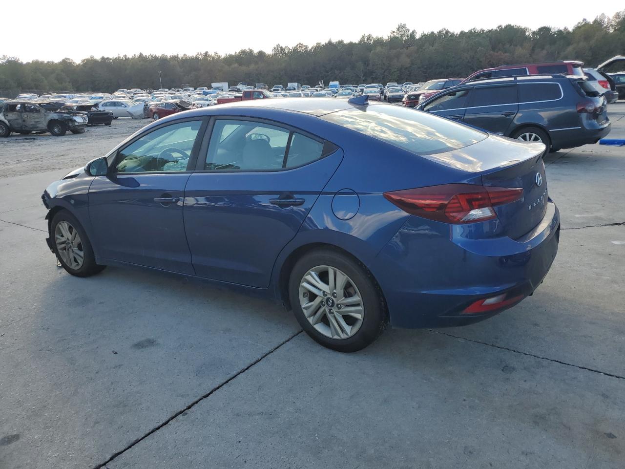 2020 Hyundai Elantra VIN 5NPD84LF3LH571832 Copart auction photo, front end damage thumbnail 2