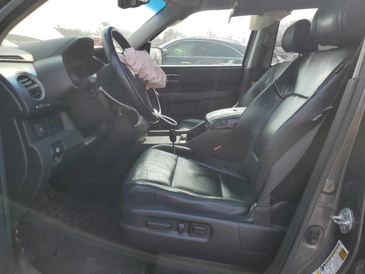 2011 Honda Pilot VIN 5FNYF4H51BB078204 Copart auction photo, front end / side damage thumbnail 7