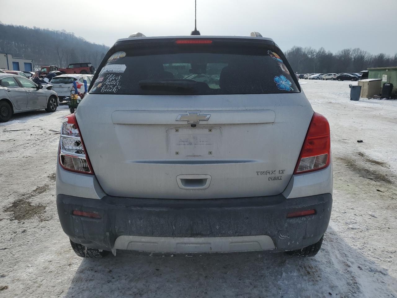 2016 Chevrolet Trax VIN 3GNCJPSBXGL266910 Copart auction photo, all over damage thumbnail 6