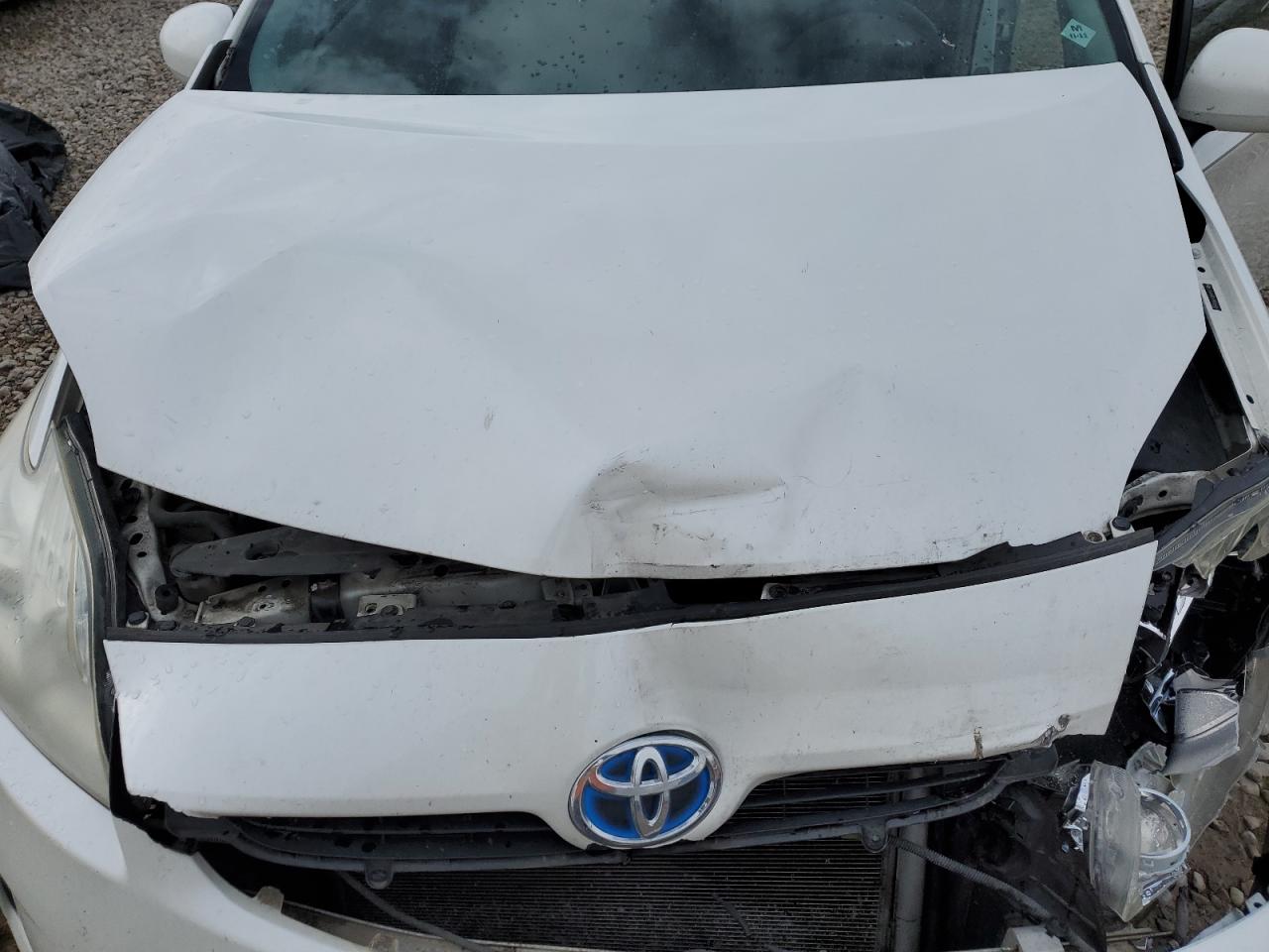 2011 Toyota Prius VIN JTDKN3DU7B5368044 Copart auction photo, front end / rear end damage thumbnail 12