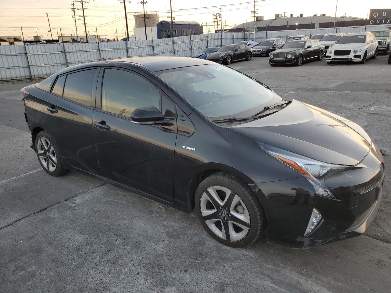 2017 Toyota Prius VIN JTDKARFU8H3038803 Copart auction photo, all over damage thumbnail 4