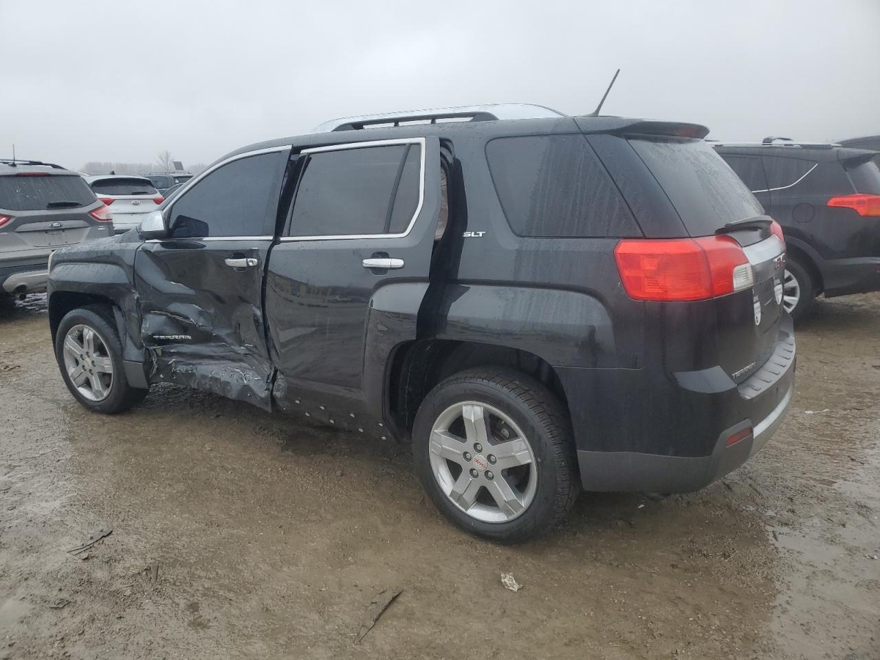 2013 GMC Terrain VIN 2GKALWEK2D6188756 Copart auction photo, side / front end damage thumbnail 2