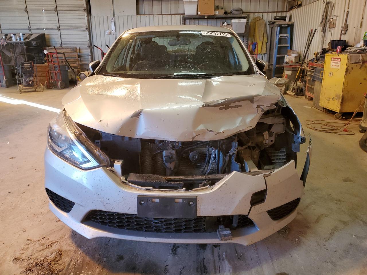 2018 Nissan Sentra VIN 3N1AB7AP3JL641475 Copart auction photo, front end / hail damage thumbnail 5