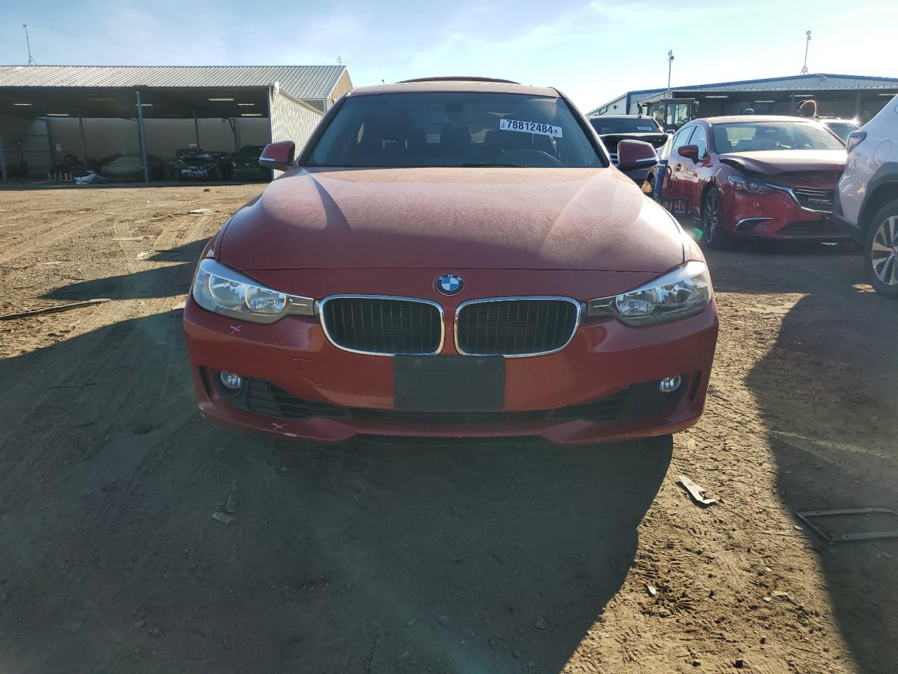 2013 BMW 3er VIN WBA3B5G58DNS00149 Copart auction photo, rear end damage thumbnail 5