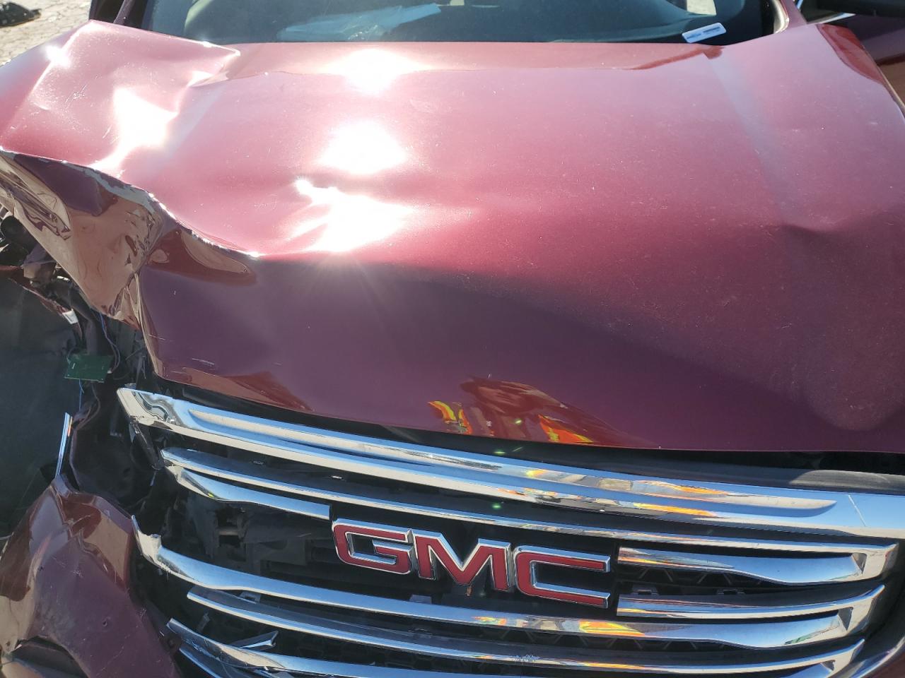 2017 GMC Acadia VIN 1GKKNMLA6HZ249288 Copart auction photo, front end damage thumbnail 13