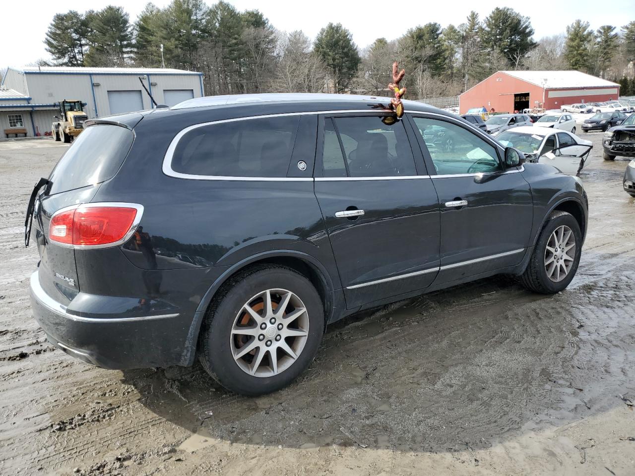 2013 Buick Enclave VIN 5GAKVCKD2DJ171751 Copart auction photo, rear end / undercarriage damage thumbnail 3