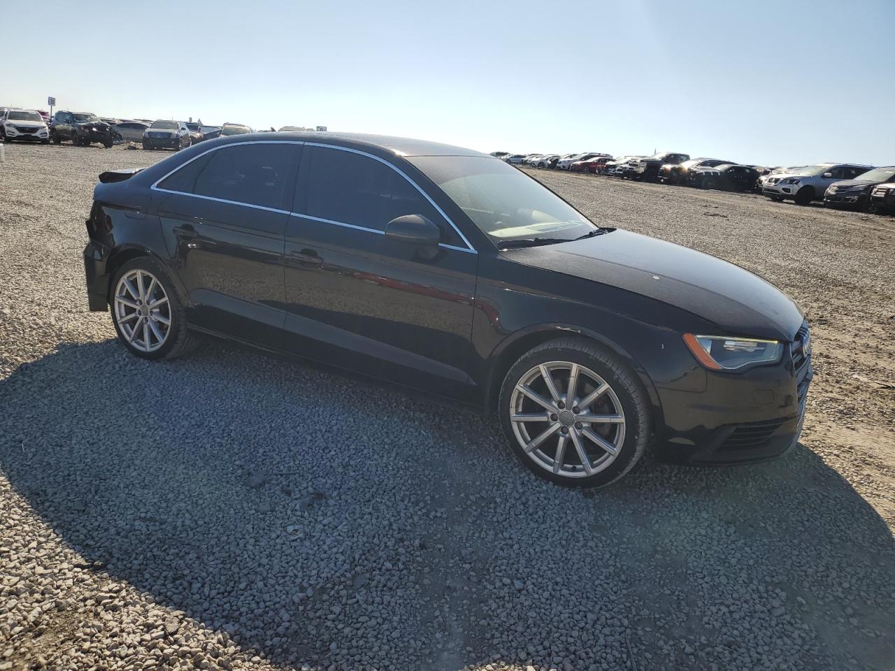 2015 Audi A3 VIN WAUBFGFF8F1036952 Copart auction photo, rear end / front end damage thumbnail 4