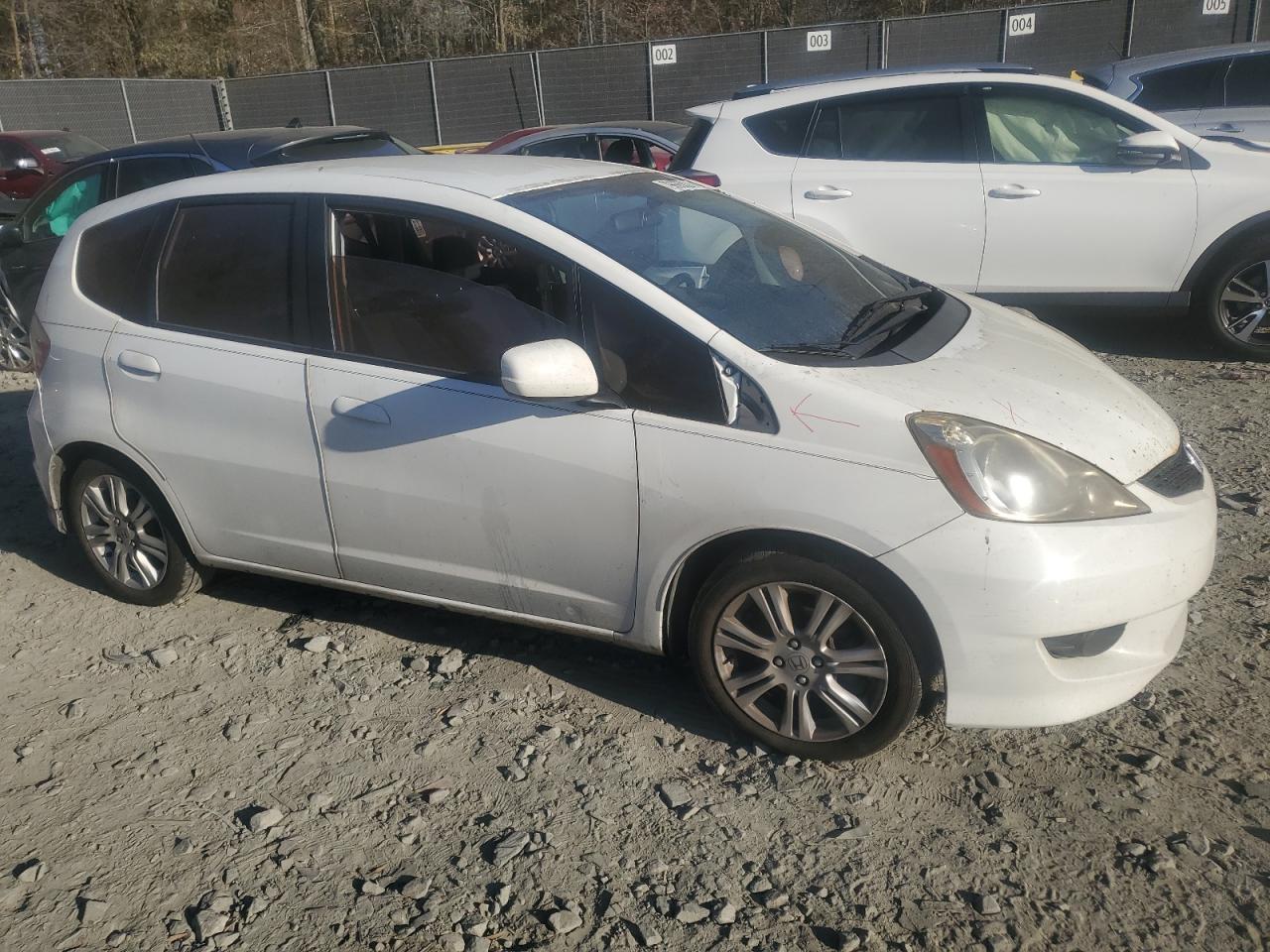 2010 Honda Fit VIN JHMGE8H48AC039097 Copart auction photo, rear end damage thumbnail 4