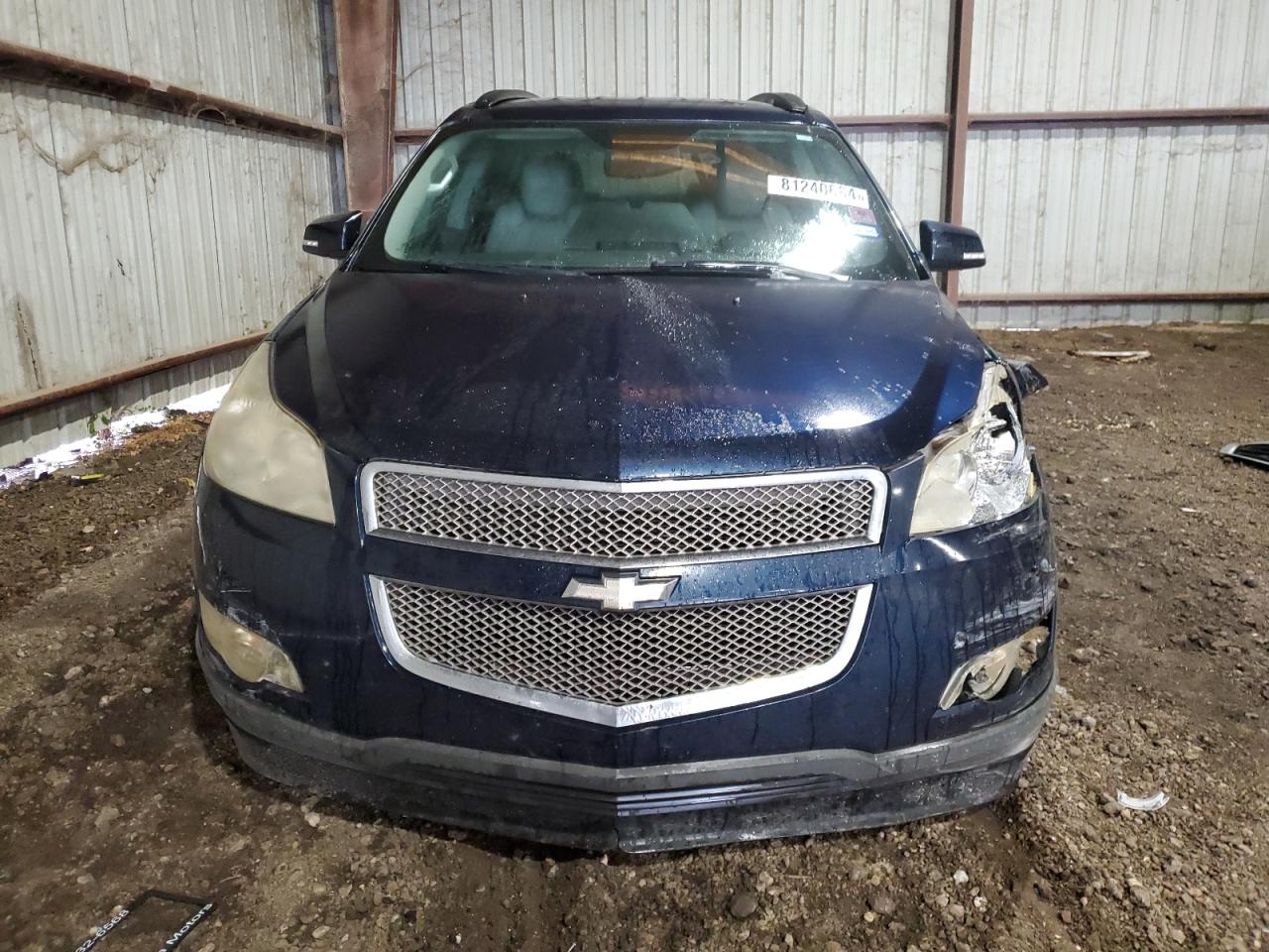 2011 Chevrolet Traverse VIN 1GNKRLED0BJ391649 Copart auction photo, front end damage thumbnail 5