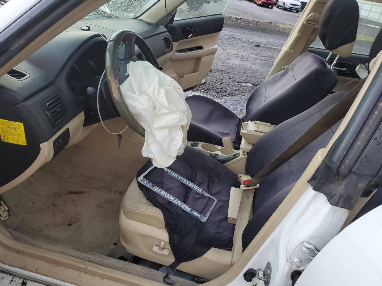 2008 Subaru Forester VIN JF1SG656X8H727587 Copart auction photo, rollover damage thumbnail 7