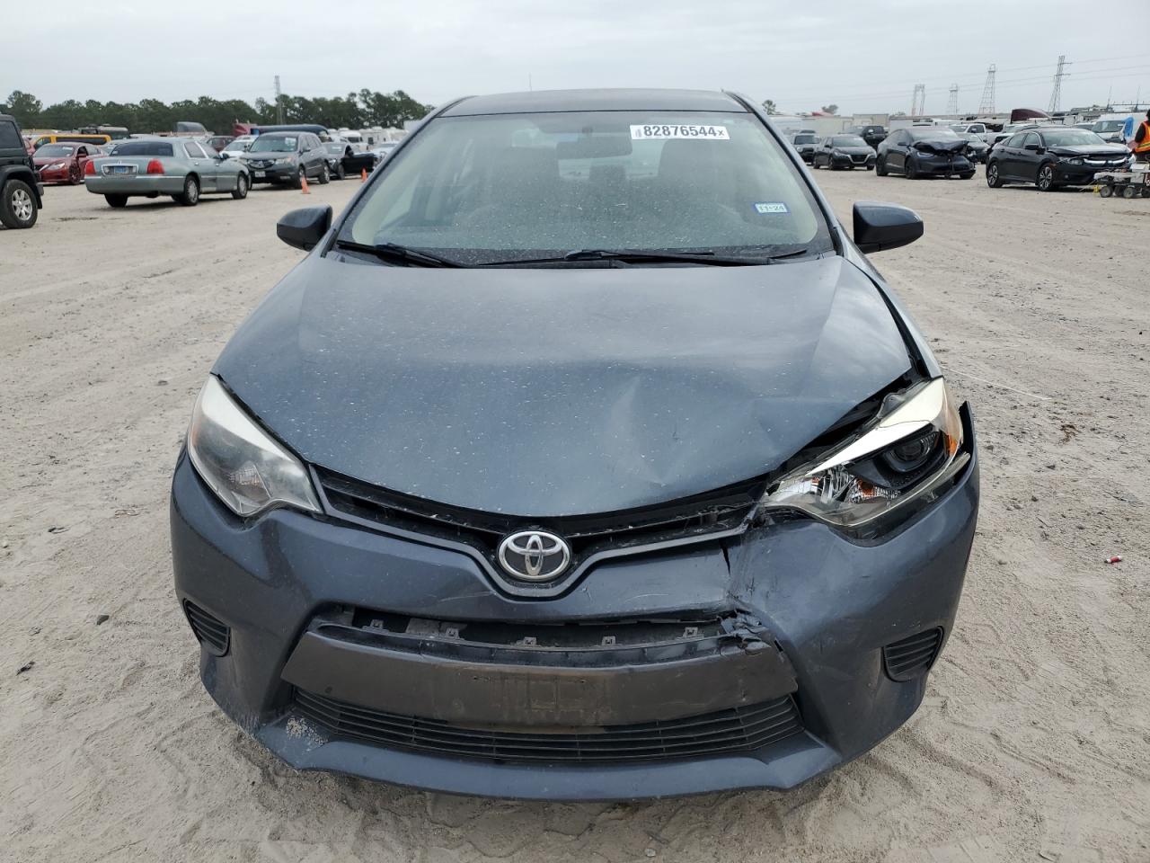 2015 Toyota Corolla VIN 5YFBURHE6FP222901 Copart auction photo, front end damage thumbnail 5