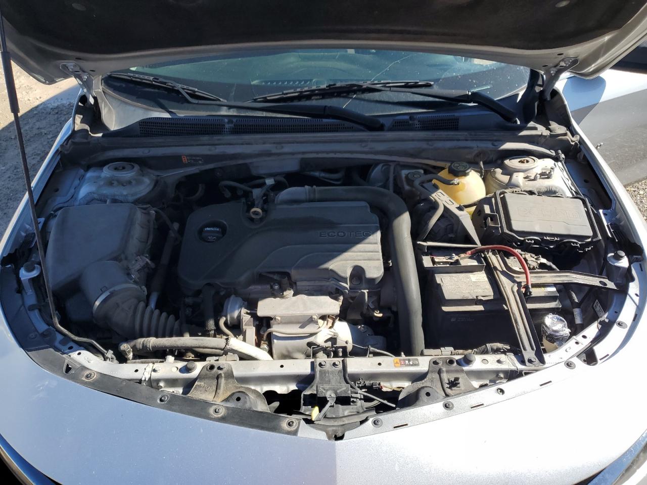 2019 Chevrolet Malibu VIN 1G1ZB5ST7KF145048 Copart auction photo, front end / side damage thumbnail 11