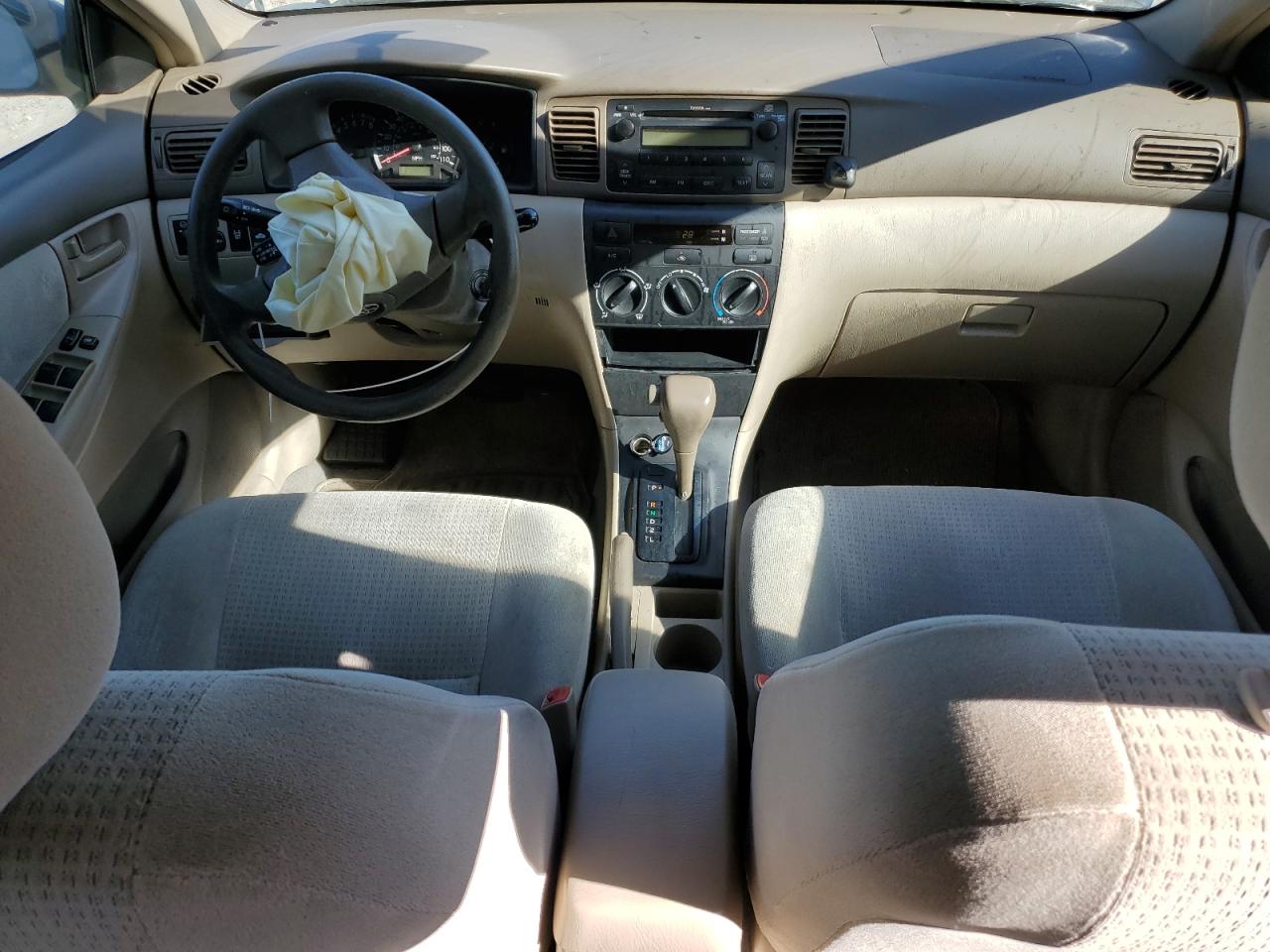 2008 Toyota Corolla VIN 2T1BR32E98C919683 Copart auction photo, front end damage thumbnail 8