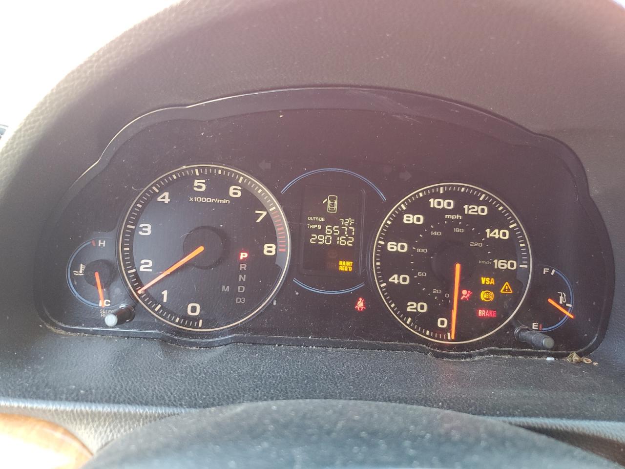 2004 Acura TSX VIN JH4CL96814C042525 Copart auction photo, front end damage thumbnail 9