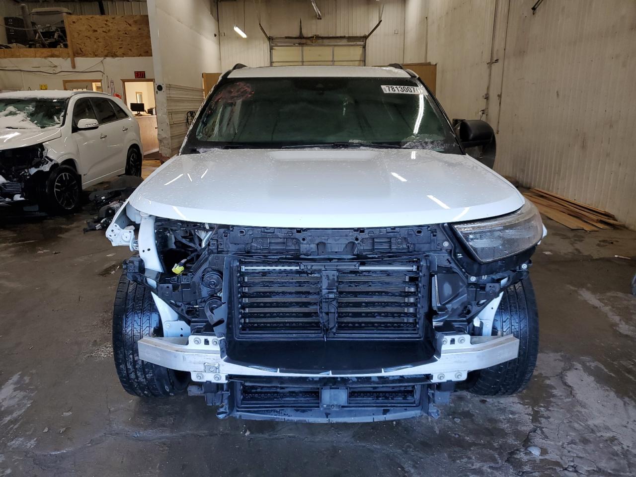 2020 Ford Explorer VIN 1FMSK8DH6LGA27955 Copart auction photo, all over damage thumbnail 5