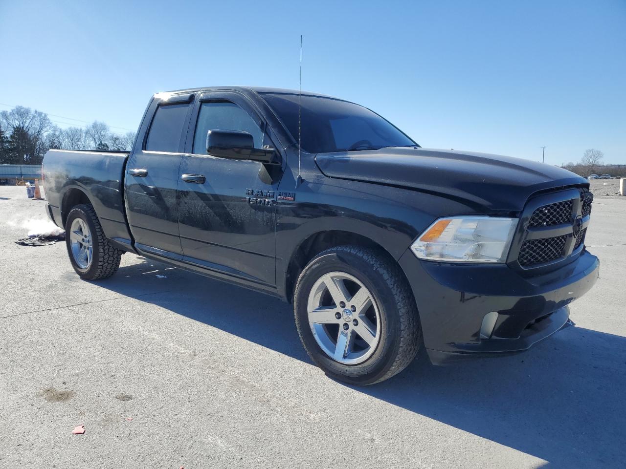 2014 RAM 1500 VIN 1C6RR6FT1ES458814 Copart auction photo, front end damage thumbnail 4