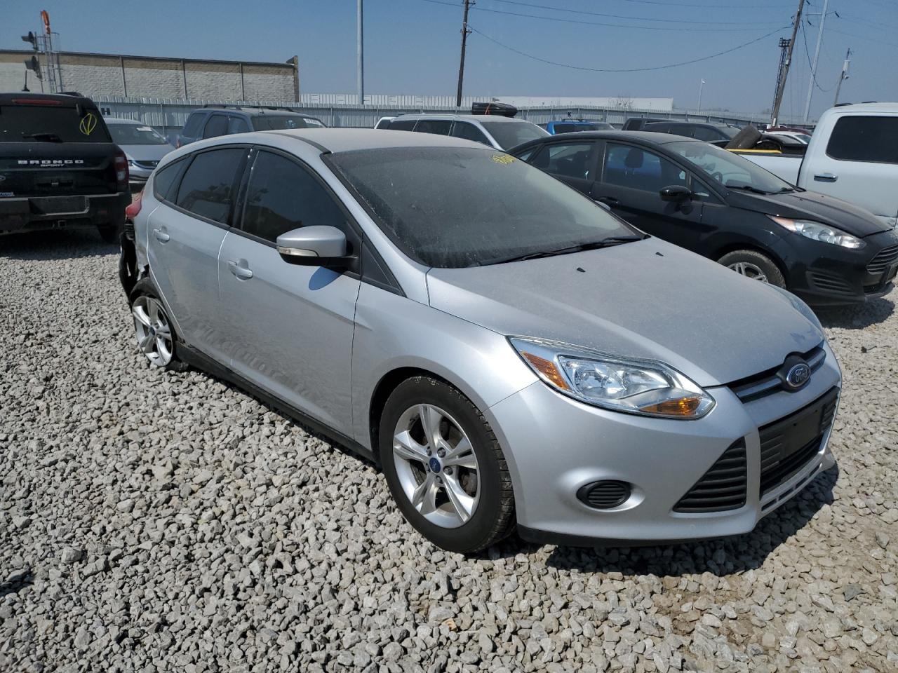 2013 Ford Focus VIN 1FADP3K25DL360789 Copart auction photo, rear end damage thumbnail 4