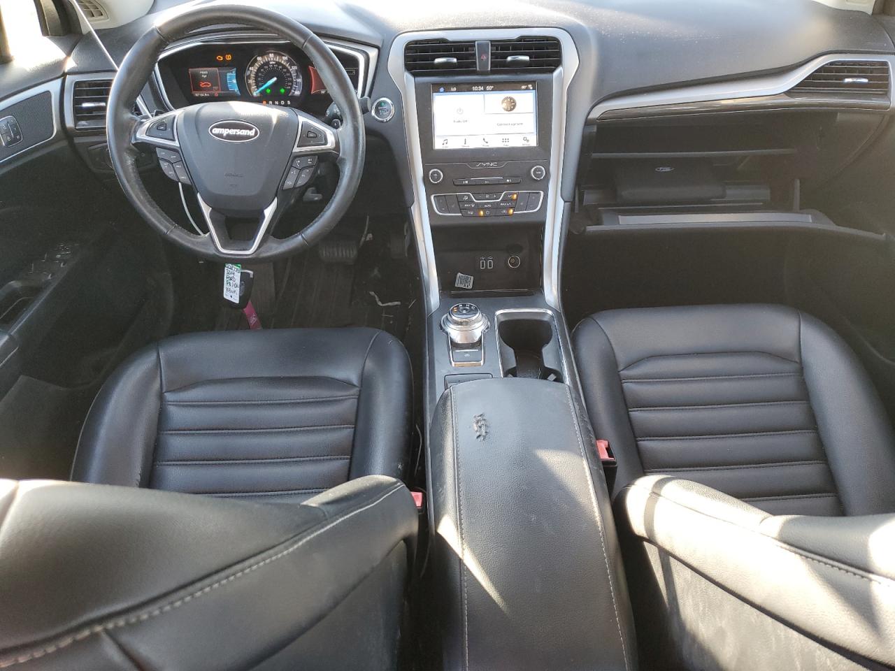 2019 Ford Fusion VIN 3FA6P0CD9KR253170 Copart auction photo, front end damage thumbnail 8