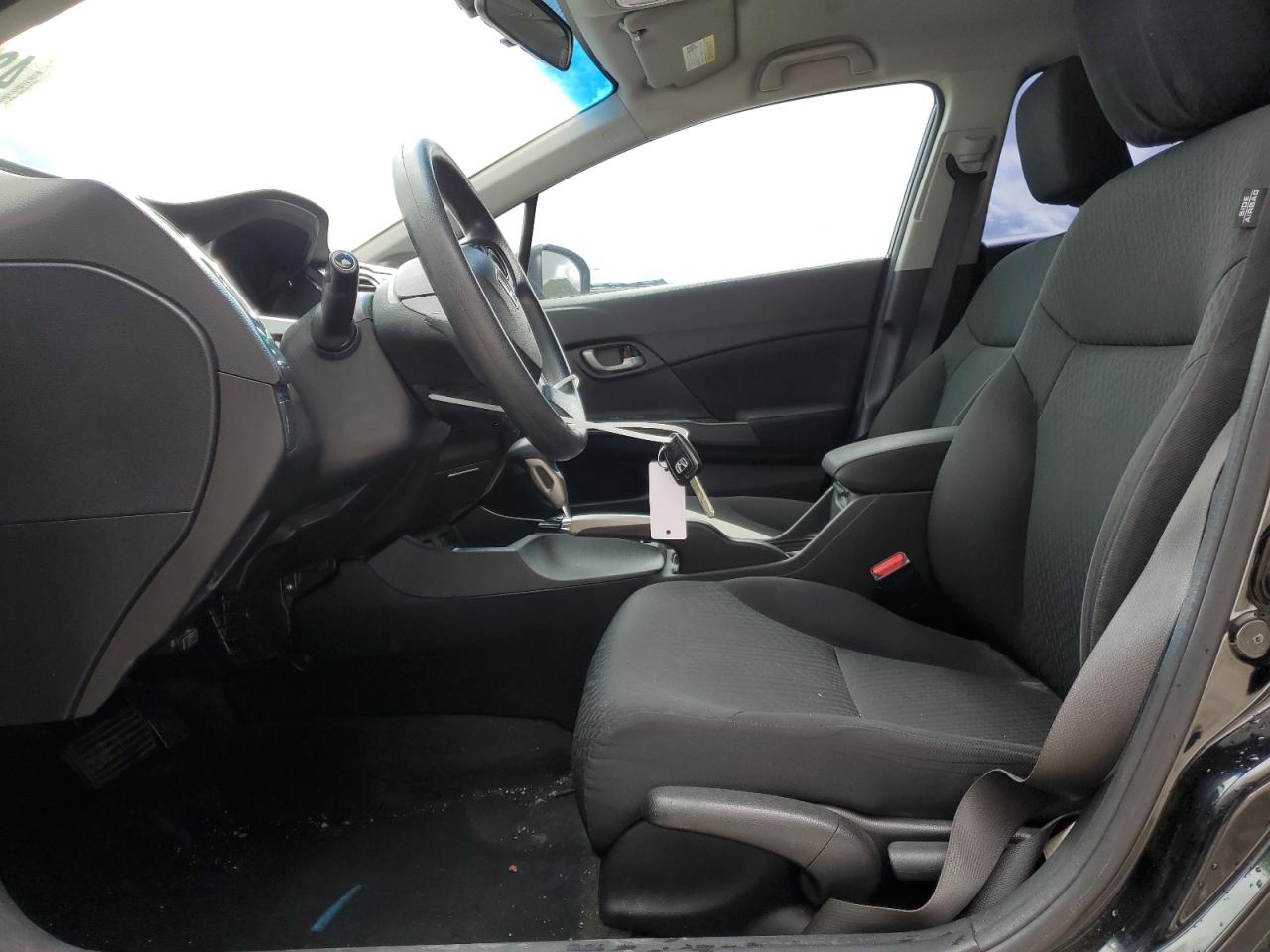 2015 Honda Civic VIN 2HGFB2F77FH558048 Copart auction photo, front end damage thumbnail 7