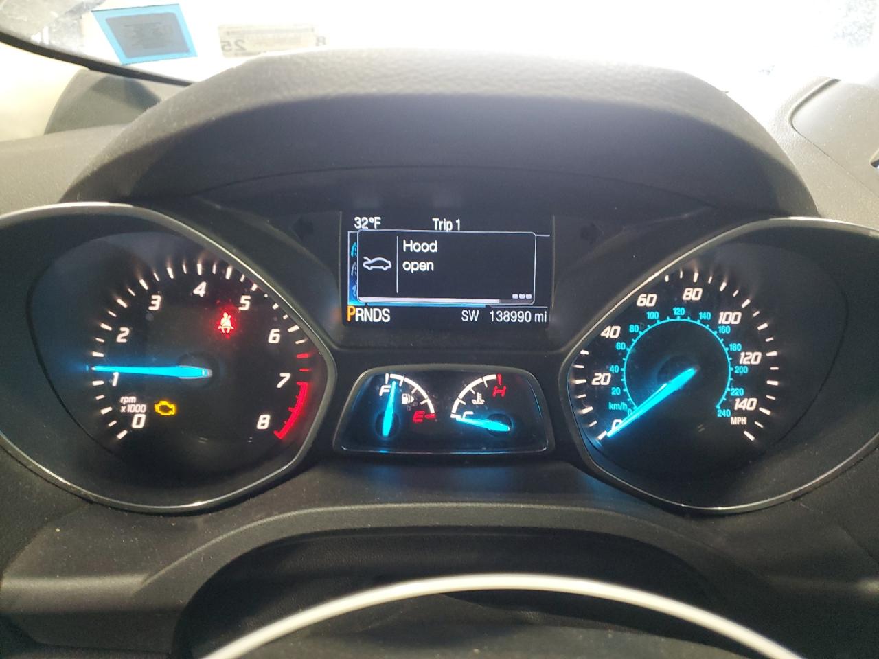 2013 Ford Escape VIN 1FMCU9HX0DUC75725 Copart auction photo, front end damage thumbnail 9