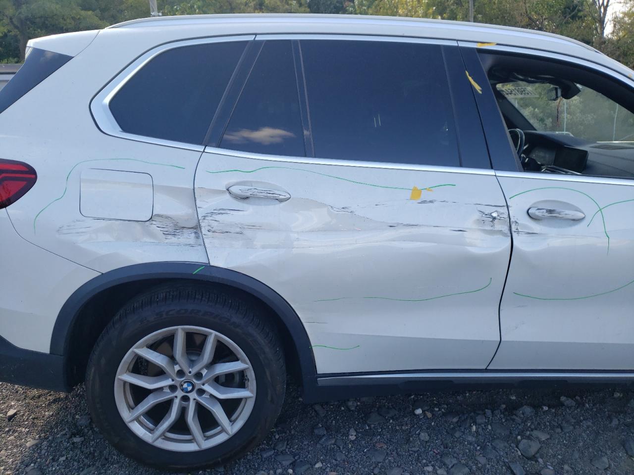 2019 BMW X5 VIN 5UXCR6C58KLL37920 Copart auction photo, front end / side damage thumbnail 11