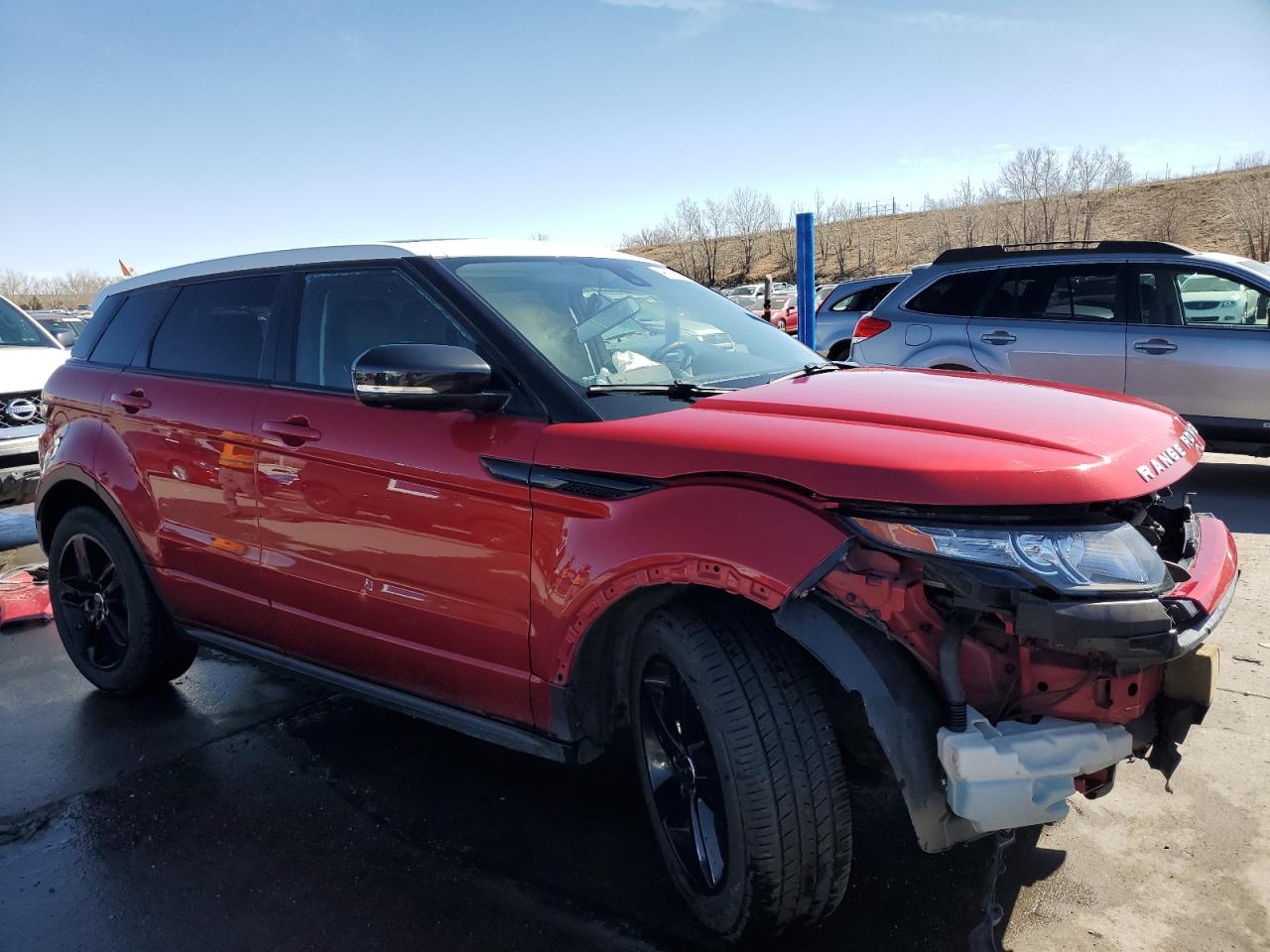 2013 Land Rover Range Rover VIN SALVT2BG8DH798623 Copart auction photo, front end damage thumbnail 4