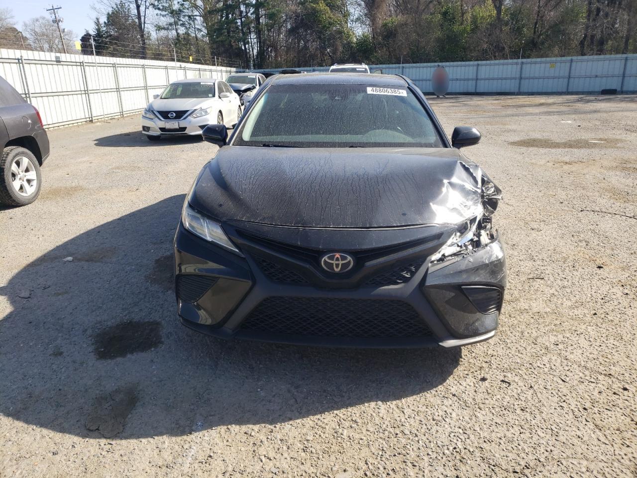 2018 Toyota Camry VIN 4T1B11HK0JU138337 Copart auction photo, front end damage thumbnail 5