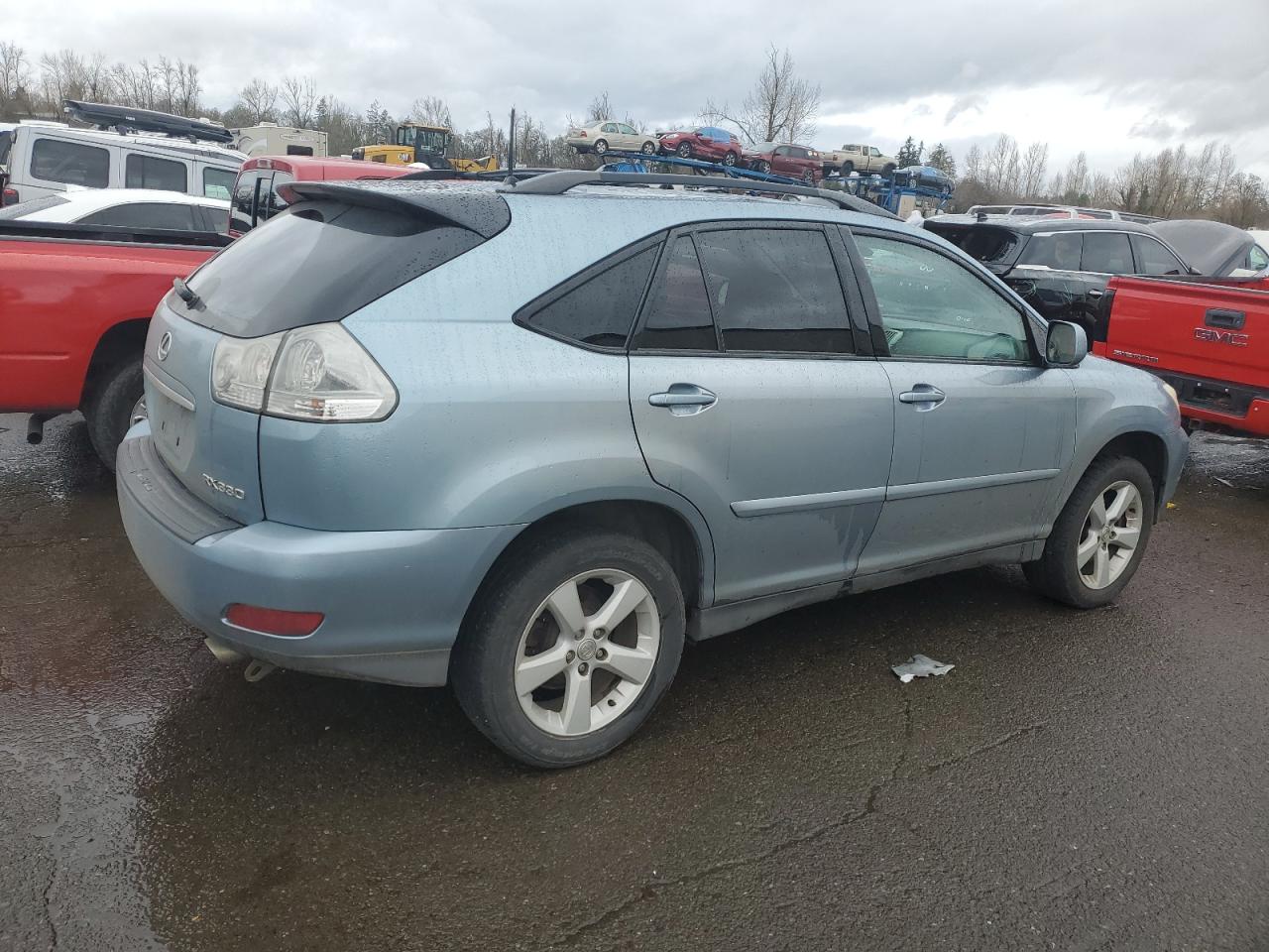 2005 Lexus RX VIN 2T2GA31U45C034577 Copart auction photo, side damage thumbnail 3