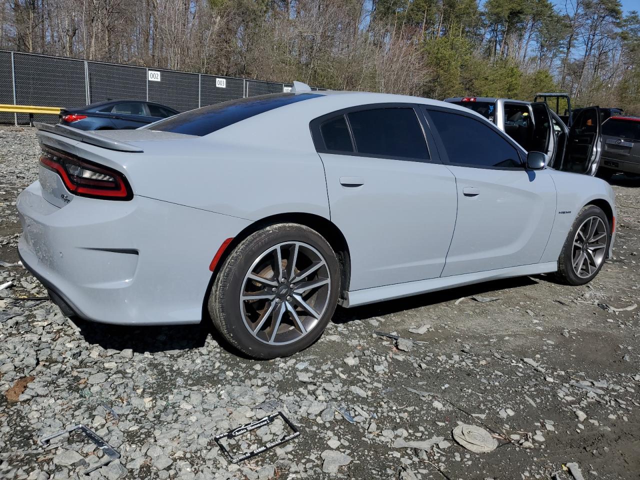 2021 Dodge Charger VIN 2C3CDXCTXMH587992 Copart auction photo, front end / undercarriage damage thumbnail 3