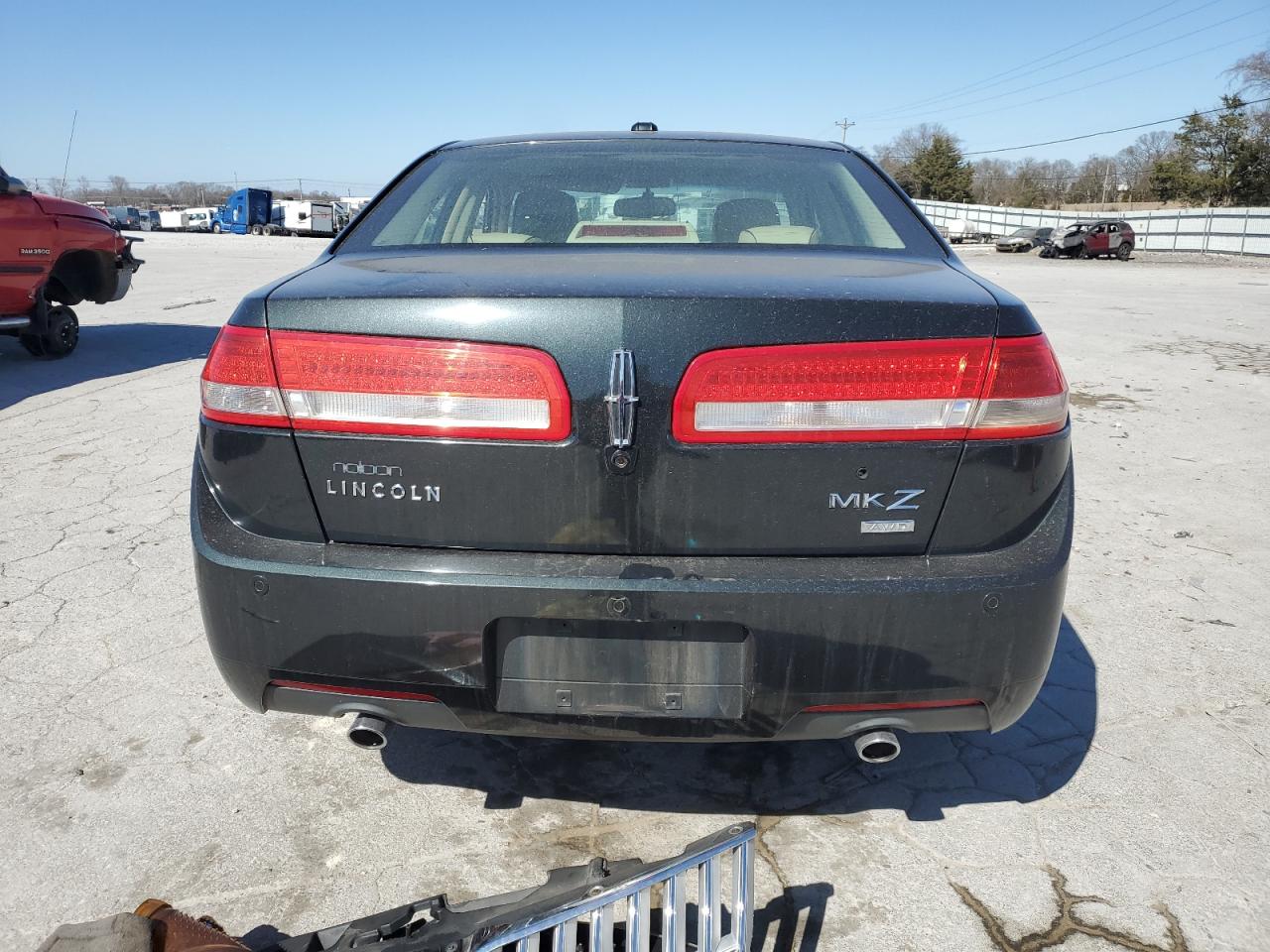 2010 Lincoln MKZ VIN 3LNHL2JCXAR615179 Copart auction photo, front end damage thumbnail 6