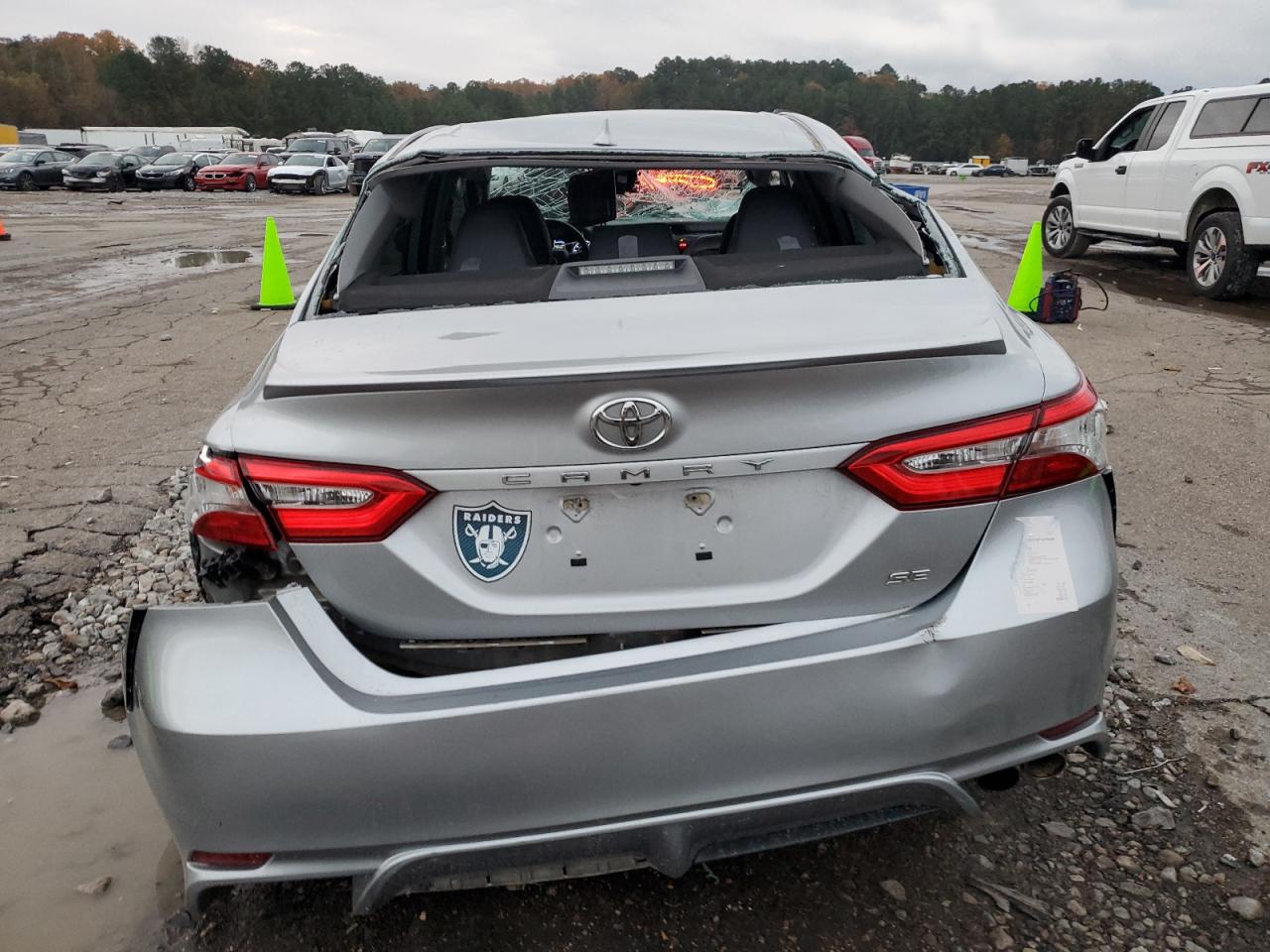 2019 Toyota Camry VIN 4T1B11HK8KU730120 Copart auction photo, all over / rollover damage thumbnail 6