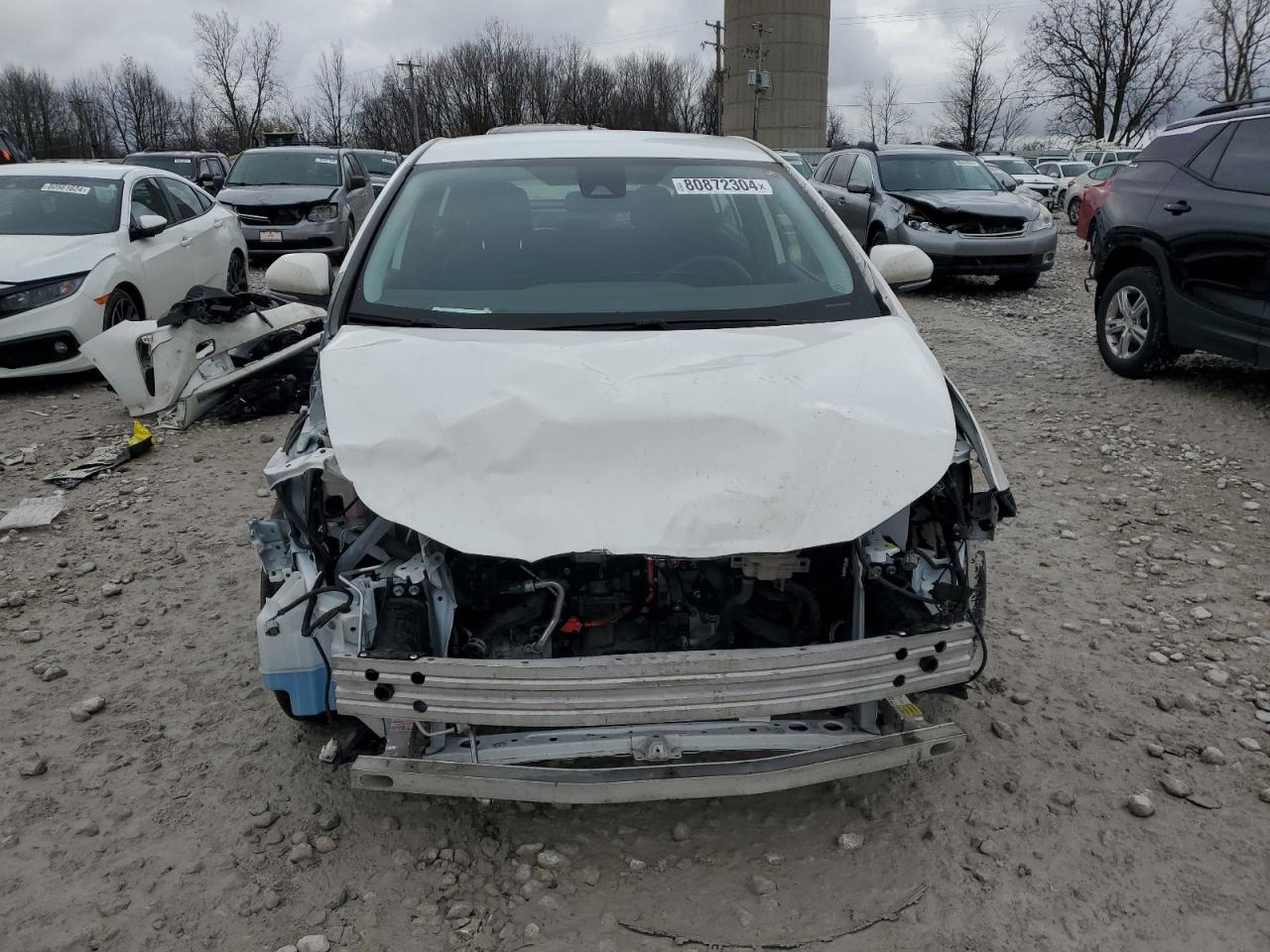 2021 Toyota Prius VIN JTDKAMFU0M3148872 Copart auction photo, front end damage thumbnail 5