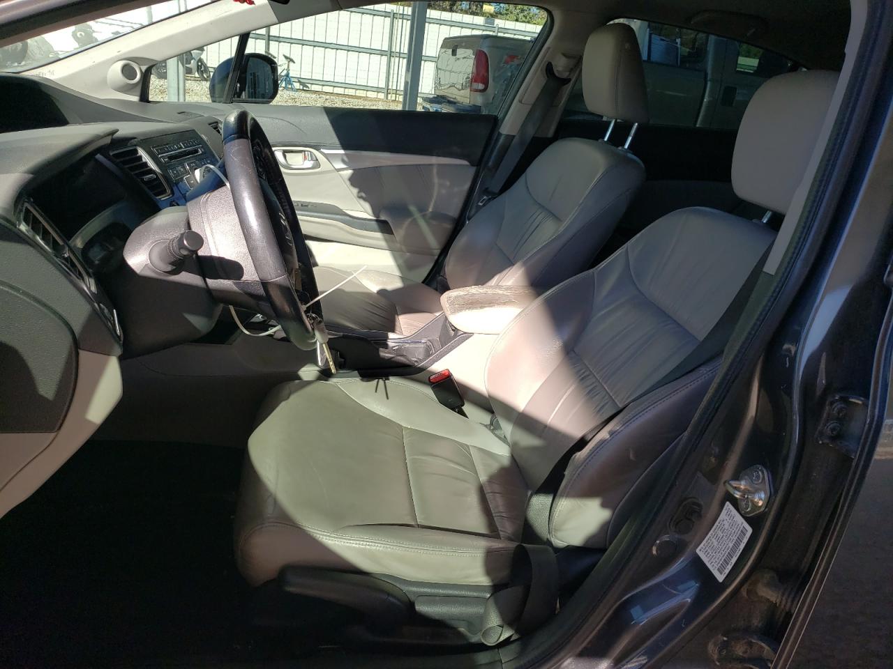 2013 Honda Civic VIN 2HGFB2F96DH513603 Copart auction photo, front end / minor dent/scratches damage thumbnail 7