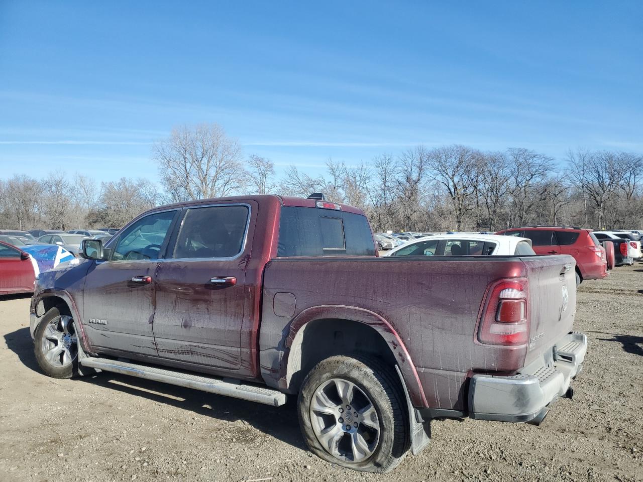 2022 RAM 1500 VIN 1C6SRFJT1NN259382 Copart auction photo, front end / undercarriage damage thumbnail 2
