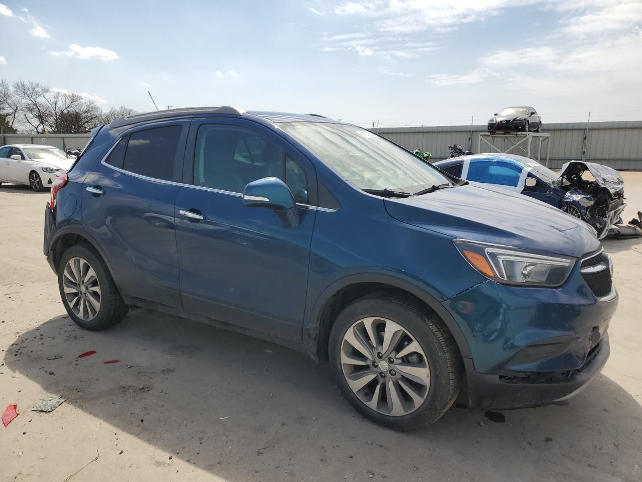 2019 Buick Encore VIN KL4CJASB5KB781209 Copart auction photo, front end / hail damage thumbnail 4