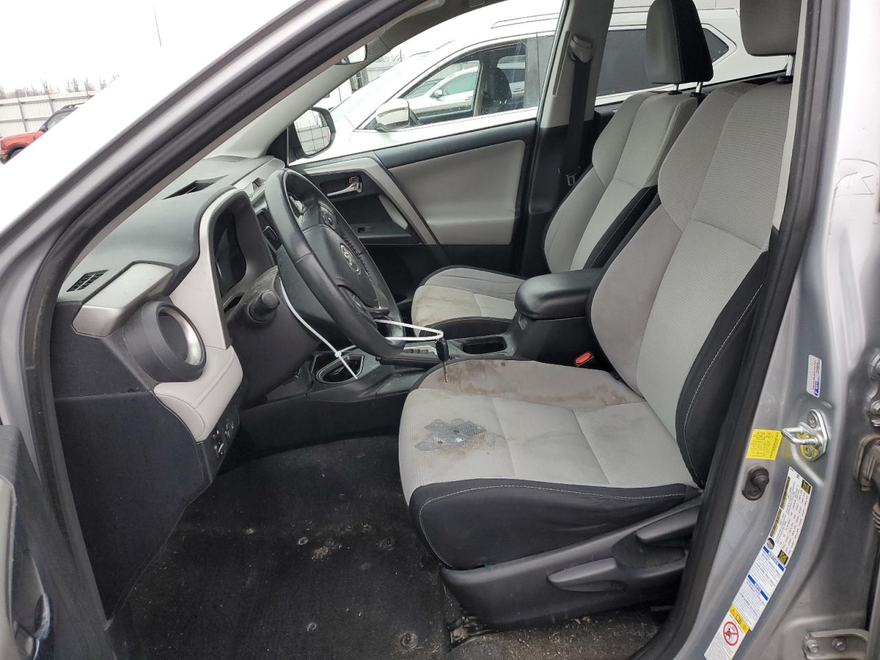 2017 Toyota RAV 4 VIN 2T3RFREV3HW637955 Copart auction photo, front end / side damage thumbnail 7