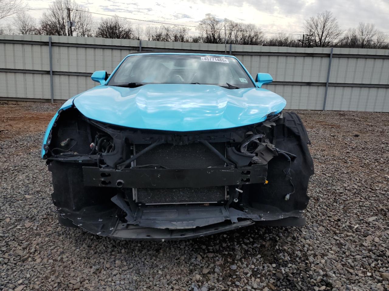 2020 Chevrolet Camaro VIN 1G1FB3DX4L0129031 Copart auction photo, front end / rear end damage thumbnail 5