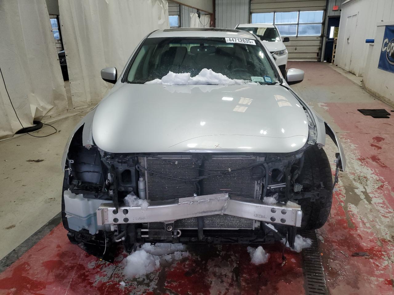 2015 Infiniti Q40 VIN JN1CV6AR2FM520476 Copart auction photo, front end damage thumbnail 5
