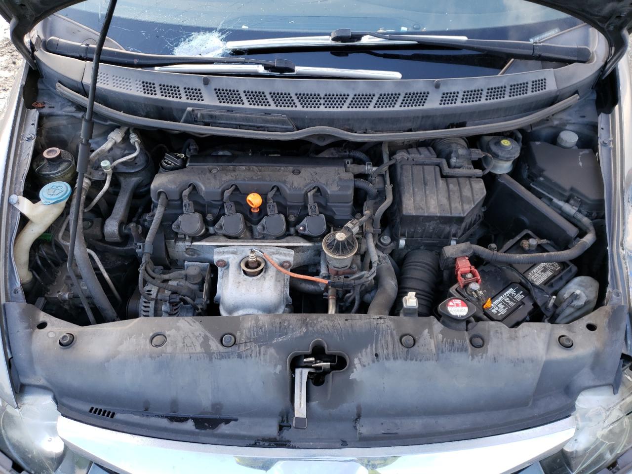 2010 Honda Civic VIN 19XFA1E66AE044152 Copart auction photo, rollover damage thumbnail 13
