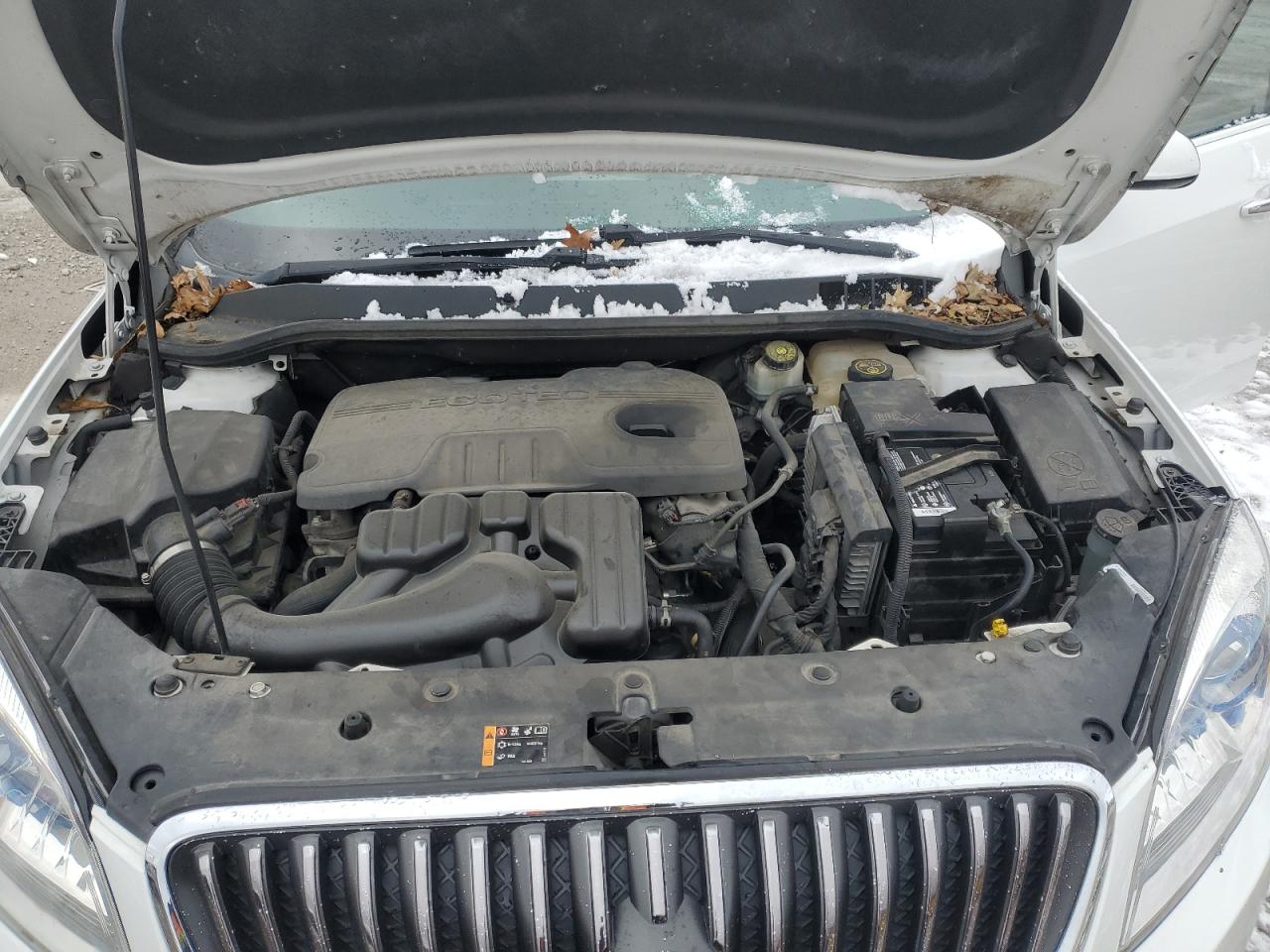2014 Buick Verano VIN 1G4PR5SK4E4176903 Copart auction photo, top/roof / rear end damage thumbnail 12