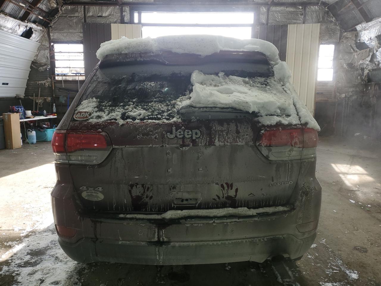 2021 Jeep Grand Cherokee VIN 1C4RJFAG5MC566730 Copart auction photo, front end damage thumbnail 6