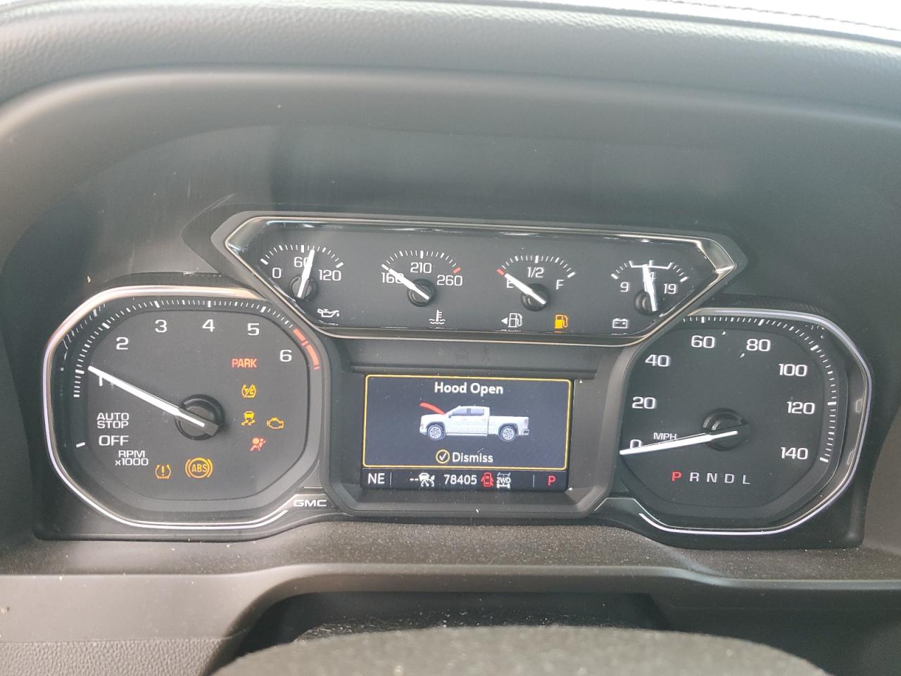 2020 GMC Sierra VIN 3GTU9DED3LG294696 Copart auction photo, front end / side damage thumbnail 9